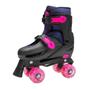 Imagem de Patins Unitoys Quad Laser 34-37 Ref.1815M Preto/Rosa