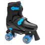 Imagem de Patins Unitoys Quad Laser 34-37 Ref.1816M Preto/Azul