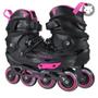 Imagem de Patins volt + 2.0 rosa inline freestyle traxart