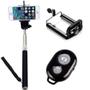 Imagem de Pau de self Monopod Bastão Universal Com Controle