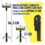 Imagem de Pau De Selfie Celular 360º Controle Bluetooth Tripé 3 Em 1