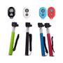 Imagem de Pau de Selfie com Controle Bluetooth LT2009 - Verde