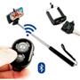 Imagem de Pau de Selfie com Controle Bluetooth LT2009 - Verde