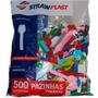 Imagem de Pazinha Colorida Strawplast 500un