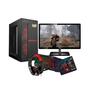 Imagem de Pc Completo Gamer Com Monitor Lcd! 4gb, Wifi + 30 Jogos!