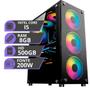 Imagem de Pc Computador Gamer Processador Intel Core I5 3.10GHz Memória 8gb HD 500gb Fonte 200W windows 10