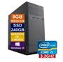 Imagem de Pc Desktop Computador CPU Intel Core I5 / 8GB Memória RAM / Ssd 240GB - PC MJB TECH