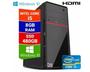 Imagem de Pc Desktop Computador CPU Intel Core i5 /8GB Ram/ SSD 480 HDMI Windows 10 Desktop