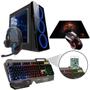 Imagem de PC G-FIRE AMD A10 9700 3.8GHz 8GB 1TB R7 1029 MHz integrada Computador Gamer GKM HTG-239