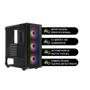 Imagem de PC Gamer Alligator Shop AMD Ryzen 5 5500, Geforce RTX 4060 Ti 8GB, Memória 16GB DDR4, SSD 480GB