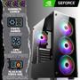 Imagem de PC Gamer Completo 2Eletro Player, Intel Core i5, 16GB RAM, Placa de vídeo Geforce 4GB, SSD 256GB, Fonte 500W, Monitor 23" Full HD 75Hz, Kit Gamer com Headset - PG2E-LED1006PL
