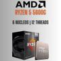 Imagem de PC Gamer Completo AMD Ryzen 5 5600G, Gráficos Radeon VEGA 7, 16GB DDR4, SSD 256GB, Fonte 500W, Monitor 21.5" 75Hz, 3green Force - 3F-009