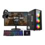 Imagem de Pc Gamer Completo BluePC Amd Ryzen 5 5600gt 16GB DDR4 SSD 480GB Vega 7 Monitor 21" - Kit Gamer Teclado Mouse Headset