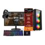 Imagem de Pc Gamer Completo BluePC Amd Ryzen 5 5600gt 16GB DDR4 SSD 480GB Vega 7 Monitor 21" - Kit Gamer Teclado Mouse Headset