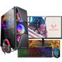 Imagem de Pc Gamer Completo I3 7 Gt 740 8Gb Ssd 480Gb Monitor 19''