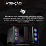 Imagem de PC Gamer Completo Mancer, AMD Ryzen 5 5600, RX 580 8GB, 16GB DDR4, SSD 480GB, Combo de Periféricos + Monitor 21"