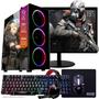 PC Gamer Completo TOB Intel Core i5 SSD 480GB 16GB Teclado Mouse Mouse Pad e Headset Monitor 19" - TDMS Imagem de PC Gamer Completo TOB Intel Core i5 SSD 480GB 16GB Teclado Mouse Mouse Pad e Headset Monitor 19"