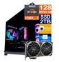 Imagem de Pc Gamer Computador Cpu Ryzen 7 5700X / SSD 2TB M2 NVME / 128gb Memória Ram DDR4 / Rtx 4060ti 8gb
