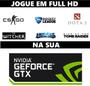 Imagem de PC Gamer EasyPC Completo Intel Core i3 8GB (GeForce GTX 2GB GDDR5) HD 500GB Monitor LED 21.5"