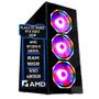 Imagem de PC Gamer Fácil AMD Ryzen 5 5600G 3.9Ghz 16GB 3000MHz DDR4 RTX 3060 12GB SSD 480GB - Fonte 750w