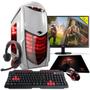 Imagem de PC Gamer G-FIRE htg-308 AMD A6 7400K 8GB (Radeon R5 2GB Integrada) 1TB monitor 18,5