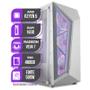 Imagem de PC Gamer Mancer, AMD RYZEN 5 4600G, Water cooler, 16GB DDR4, SSD 480GB, Fonte 500W 80 Plus