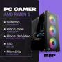 Imagem de PC Gamer MRP Informática Processador AMD Ryzen 5 Memória 16gb SSD 480 Fonte 500W Windows 10