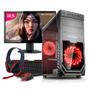 Imagem de Pc gamer neologic nli81147 amd 200ge 3.2ghz 8gb (radeon vega 3 integrado) 500gb + monitor 19,5