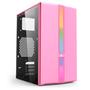 Imagem de Pc Gamer Rosa Cpu Intel I7 3.4ghz 16gb Ram Ssd 480gb 500w