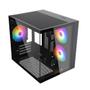 Imagem de PC Gamer Skill Aquarium, Intel Core I5 10400F, 16GB 3200MHz, Geforce RTX 3060 12GB, SSD 1TB M.2, Fonte 600W 80 Plus, Preto SKA039