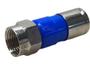 Imagem de Pct 04 Conector CFTV Profissional F de Metal P/ Cabo Coaxial