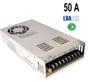 Imagem de Pct 05 Fonte 12v x 50a Alimentação Para Fita Led Som Cftv Câmera Potência Real Luatek