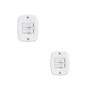 Imagem de Pct 05 Un Conjunto de Sobrepor C/ 2 Interruptor Simples