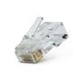 Imagem de Pct 50 Conector Modular Rj45 CAT6 Para Cabo De Rede 8 Vias