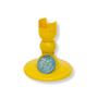 Imagem de Pé Boleira Amarelo 18cm Un - Sóboleiras