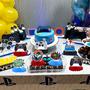 Imagem de Peça Central de Mesa ZHUOWEISM Game On - 6 Controllers GamePad