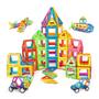 Imagem de Peças de Encaixar Magnético Bloco de Montar 120 Coloridos Brinquedo Educativo Pedagógico Presente