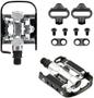 Imagem de Pedal Clip Plataforma Misto Wellgo C002 + Tacos Mtb Bike