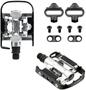 Imagem de Pedal Clip Plataforma Wellgo C002 + Tacos Mtb  9/16