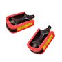 Imagem de Pedal Mtb 9/16 Export Bicolor Preto+Vermelho