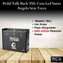 Imagem de Pedal Talk Back Mod Tbls Com Led Santo Angelo Sem Trava Preto