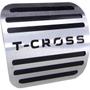 Imagem de Pedaleira Aço Inox Escovado T-Cross