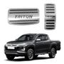 Imagem de Pedaleira Aço Inox Mitsubishi L200 Triton 2017/... Automático