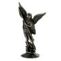 Imagem de Pedestal de São Miguel em Metal Envelhecido 8cm