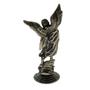 Imagem de Pedestal de São Miguel em Metal Envelhecido 8cm