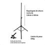 Imagem de Pedestal Para Caixa De Som PA110 Aço Altura Ajustável Compacto Peso Suportado Até 60Kg Hayonik