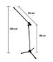 Imagem de Pedestal para microfone sem cachimbo ibox modelo smlight