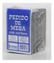 Imagem de Pedido De Mesa 50x2 C/carbono Pct C/20 Blocos - Tamoio