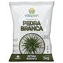 Imagem de Pedra Decorativa Brita Branca Pequena (3kg) VITAPLAN