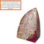 Imagem de Pedra Natural Geodo Ágata Rosa 1,100 kilo
